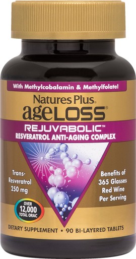 Natures Plus AgeLoss Rejuvabolic Συμπλήρωμα Διατροφής για το Ανοσοποιητικό Σύστημα και τις Φλεγμονές 90 Ταμπλέτες
