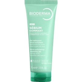Bioderma Sebium Gommant Gel Απολεπιστικό Προσώπου για Μικτές προς Λιπαρές Επιδερμίδες & με Τάση Ακμής 75ml