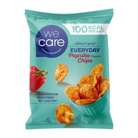 WeCare Everyday Chips Paprika Σνακ με Γεύση Πάπρικα & Βάση την Πατάτα & την Σόγια 25gr