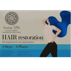 Natura Siberica Home Spa Programme για Μαλλιά, Επανόρθωσης & Βαθιάς Ενυδάτωσης