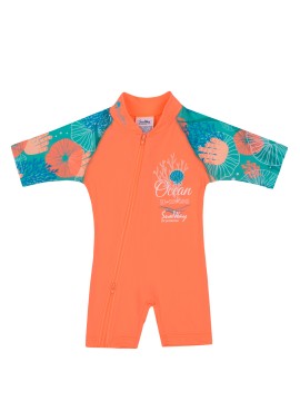 Sunway UV Ολόσωμο Φορμάκι με Αντηλιακή Προστασία UPF50+ Ocean Coral 5-6 Ετών [112]
