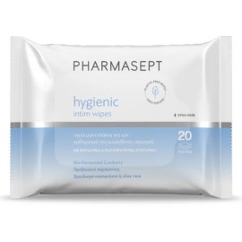 Pharmasept Hygienic Intim Wipes Υγρά Μαντηλάκια για την Ευαίσθητη Περιοχή, 20 Τεμάχια