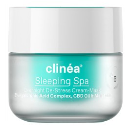 Clinéa Sleeping Spa Κρέμα Μάσκα De-Stress Νυκτός 50ml