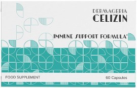 Dermageria Celizin Immune Sport Συμπλήρωμα για την Ενίσχυση του Ανοσοποιητικού 60 Κάψουλες
