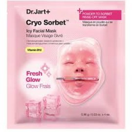 Dr.Jart+ Cryo Sorbet Icy Facial Mask Μάσκα Προσώπου για Μείωση Πρηξίματος & Αίσθηση Δροσιάς 4x0.96g
