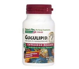 Natures Plus Gugulipid Φόρμουλα Κατά Της Χοληστερίνης 30 Ταμπλέτες