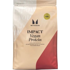 MyProtein Impact Vegan Protein Banana Πρωτεΐνη από Μπιζέλι & Φασόλια με Γεύση Μπανάνα 1kg
