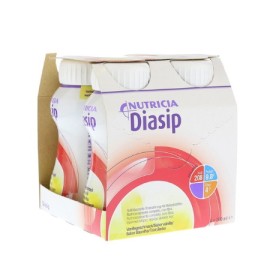 Nutricia Diasip Θρεπτικό Συμπλήρωμα Διατροφής με Γεύση Βανίλια 4x200ml