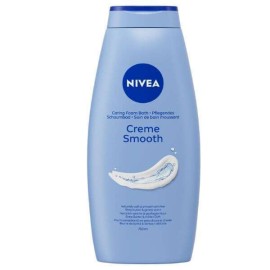 Nivea Creme Smooth Κρεμώδες Απαλό Αφρόλουτρο με Shea Butter για Μεταξένια Επιδερμίδα 750ml