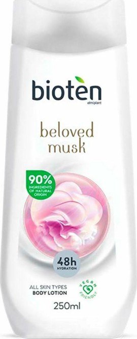 Bioten Beloved Musk Body Lotion Ενυδατικό Γαλάκτωμα Σώματος 48ωρης Ενυδάτωσης 250ml