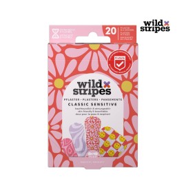 Wild Stripes Classic Sensitive Pastel Fun Παιδικά Αυτοκόλλητα Επιθέματα 20 Τεμάχια