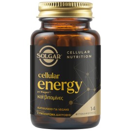 Solgar Cellular Energy με Niagen & Βιταμίνες Φόρμουλα για την Παραγωγή της Κυτταρικής Ενέργειας 14 Φυτοκάψουλες