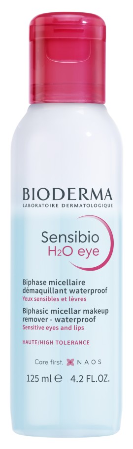 Bioderma Sensibio H2O Eye Διφασικό Νερό Micellar για Ντεμακιγιάζ Ματιών & Χειλιών 125ml