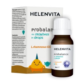 Helenvita Probalance for Babies - Kids Συμπλήρωμα Διατροφής Προβιοτικών με Βιταμίνη D3 & L.Rhamnosus 8ml