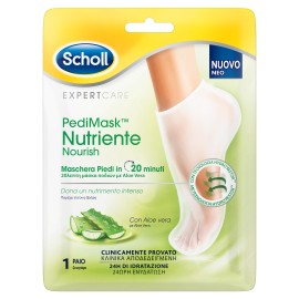 Scholl Nourishing Pedi Mask Ενυδατική Μάσκα Ποδιού με Aloe Vera 1 Ζευγάρι