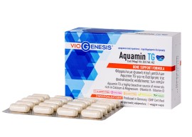 VioGenesis Aquamin TG για την Φυσιολογική Κατάσταση των Οστών 60 Φυτικές Κάψουλες