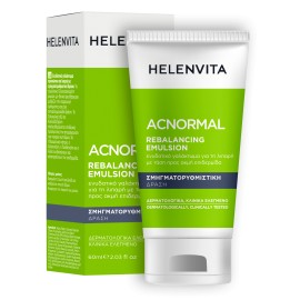 Helenvita AC Normal Rebalancing Emulsion Ενυδατικό Γαλάκτωμα Προσώπου Για Την Ακνεϊκή Επιδερμίδα 60ml